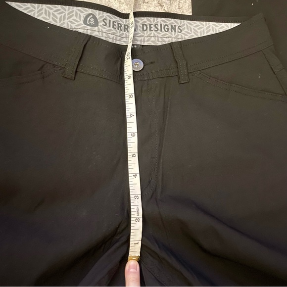 Sierra Designs Black Technical Trousers Size Large - Picture 11 of 12